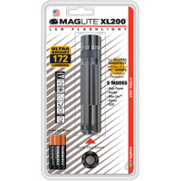 

MagLite XL200 3-Cell AAA Tactical LED Flashlight, Blister Packaging, Gray