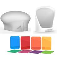 

MagMod MagBounce for Flash Modifier System - Bundle With MagMod MagSphere, and MagMod Artistic Gel Set