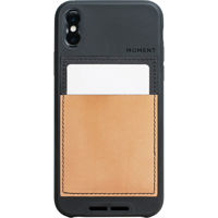 

Moment iPhone X Wallet Photo Case, Natural Leather