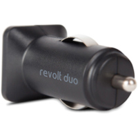 

Moshi Revolt Duo 20W Dual Port USB Car Charger for iPhone, iPad, iPod and Other USB Charging Devices