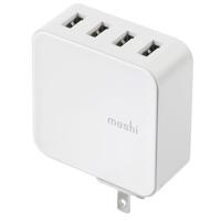 

Moshi ProGeo 4-Port USB Wall Charger, 35W, US