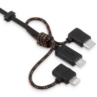 

Moshi 3.3' 3-in-1 Universal Charging Cable, Gray
