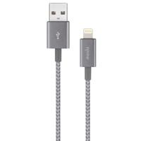 

Moshi Integra 0.8' USB-A Charge/Sync Cable with Lightning Connector, Titanium Gray