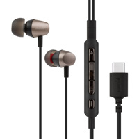 

Moshi Mythro Type-C In-Ear Earbud with Microphone, DJ Boost, Gunmetal Gray