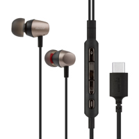 

Moshi Mythro Type-C In-Ear Earbud with Microphone, DJ Boost, Gunmetal Gray