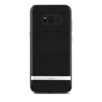 

Moshi Napa Vegan Leather Case for Samsung Galaxy S8 Smartphone, Onyx Black