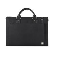 

Moshi Urbana Slim Laptop Briefcase with Shoulder Strap, Slate Black