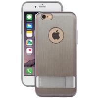 

Moshi iGlaze Kameleon Kickstand Case for iPhone 6, Brushed Titanium