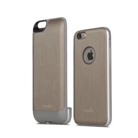 

Moshi iGlaze Ion Battery Case for iPhone 6/6s, Brushed Titanium