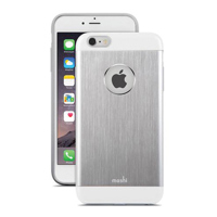 

Moshi iGlaze Armour Metallic Case for Apple iPhone 6 Plus, Jet Silver