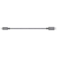 

Moshi 0.8' Integra USB-C Charge/Sync Cable with Lightning Connector for iPhone and iPad, Titanium Gray