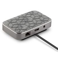 

Moshi Symbus Q Compact USB-C Dock with Wireless Charging, Nordic Gray