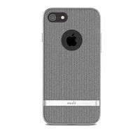 

Moshi Vesta Protective Fabric Case for iPhone 8 - Herringbone Gray