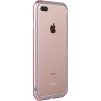 

Moshi Luxe Metal Bumper Case for iPhone 7 Plus, Pink