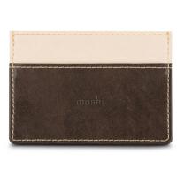 

Moshi Lightweight Vegan Leather Slim Wallet, Oak Brown