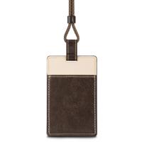 

Moshi Vegan Leather Badge/ID Holder, Oak Brown