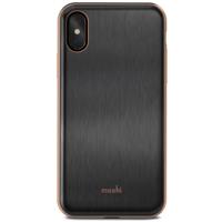 

Moshi iGlaze Slim Hardshell Case with SnapTo for iPhone X/XS, Armour Black