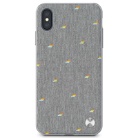 

Moshi Vesta Slim Hardshell Case for iPhone XS Max, Pebble Gray