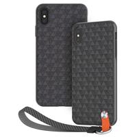 

Moshi Altra Slim Hardshell Case With Strap for iPhone XS Max, Shadow Black