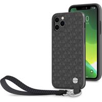 

Moshi Altra Case with Detachable Wrist Strap for iPhone 11 Pro, SnapTo, Shadow Black