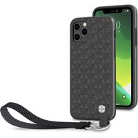 

Moshi Altra Case with Detachable Wrist Strap for iPhone 11 Pro, SnapTo, Shadow Black