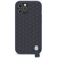 

Moshi Altra Slim Hardshell Case with Strap for iPhone 12 Pro, Midnight Blue