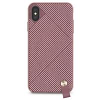 

Moshi Altra Slim Hardshell Case With Strap for iPhone XS Max, Blossom Pink