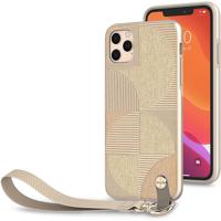 

Moshi Altra Case with Detachable Wrist Strap for iPhone 11 Pro Max, SnapTo, Sahara Beige