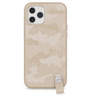 

Moshi Altra Slim Hardshell Case with Strap for iPhone 12 Pro, Sahara Beige