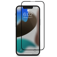 

Moshi AirFoil Pro Screen Protector for iPhone 13 Mini, Clear/Glossy, Black
