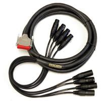 

Mogami 3' Gold 8-Channel AES DB25 Male to XLR Male and Female Digital Audio Cable