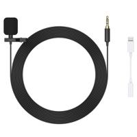 

Moza MC1P Clip-On Omni-Directional Lavalier Microphone Lightning Version with MFI Connector for iOS