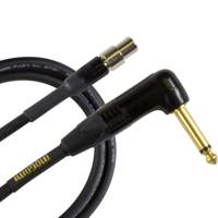 

Mogami Gold Belt-Pack Cable with TA4F Plug to 1/4" Right-Angled Connector for Shure Wireless System, 30"