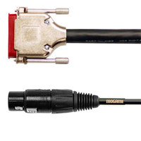 

Mogami Gold 5' 8-Channel AES DB25 Male to XLR Male and Female Digital Audio Cable for Mackie/RME/Sony/TASCAM/Panasonic/Yamaha Digital Recording Machine