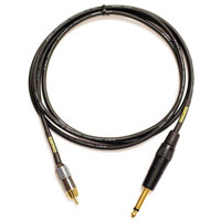 

Mogami Gold 12' 1/4" TS Male to RCA Male Audio/Video Patch Cable