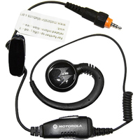 

Motorola Short Cord Over-the-Ear Earpiece with In-Line Microphone for CLP1010, CLP1060 Two-way Radio