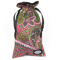 

Mod Hot Pink Paisley Bag