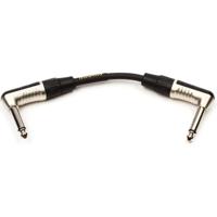 

Mogami CorePlus 6" TS Male Right Angle 1/4 to TS Male Right Angle 1/4 Instrument Cable, 23 AWG