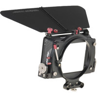

Movcam MM4 4x5.65" Clip-On/15mm LWS Rod-Mounted Carbon Fiber Mattebox, 130mm Rear Clamp