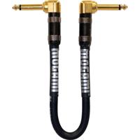 

Mogami Platinum Guitar 11" 90 deg. To 90 deg. Ultra Premium Pedal Patch Cable