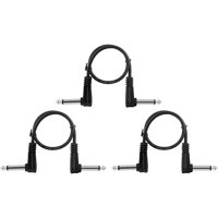 

Mogami Pure Patch Pedal Effects Cables, R/R, 12", 3 Pack