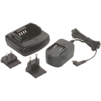 

Motorola RLN6304 Two Hour Rapid Charger Kit for the RDX Radio Series, Includes Drop-in Tray Charger, SMPS Power Supply and 2x Plug Adapters