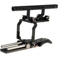 

Movcam Cage Kit for Sony F5/F55, Includes Universal 9" LWS Dovetail Plate, Top Plate, Camera Spacer