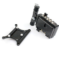 

Movcam MOV-306-0208 Battery Bracket and Converter for Gold-Mount Battery