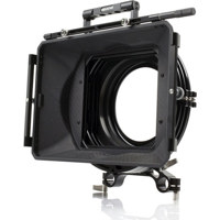 

Movcam Mattebox MM5 for Lenses up to 14mm (35mm Academy), 156mm Rear Opening, 16:9 Carbon Fiber Housing