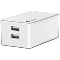 

Mophie Dual USB Wall Charger, White