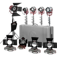 

Mole-Richardson InBetweenie, 2-Betweenie, Tweenie, Mickey-Mole 5 Light Kit, No Bulbs, 2450 Total Watts