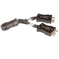 

Mole-Richardson Cable Adapter, Bates-Socapex, (2)60A Male-Female Socapex