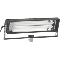 

Mole-Richardson Biax-2 Omni Fluorescent Light with Yoke, Local & DMX Dimming, 120V AC