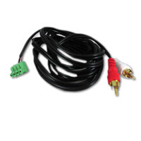 

Magenta Research 6' 2 RCA Stereo Male to 4-Pin Phoenix Audio Cable for MultiView Products